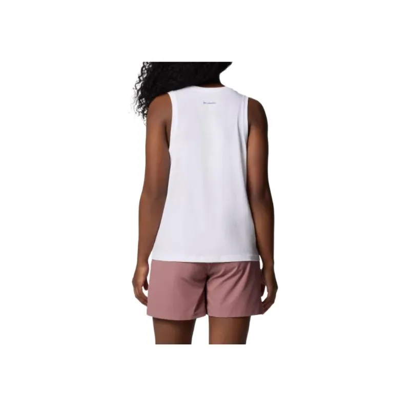 Columbia Tank Tops Women's White-1