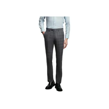 JODOLL Suit Trousers Men Gray