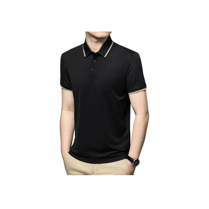 H YXIANG Polo Shirts Men-10
