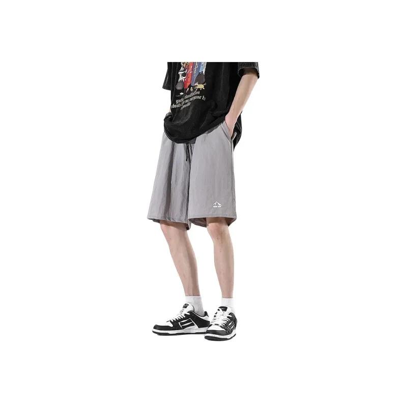 GROW DATE Cargo Shorts Unisex Night Black-72