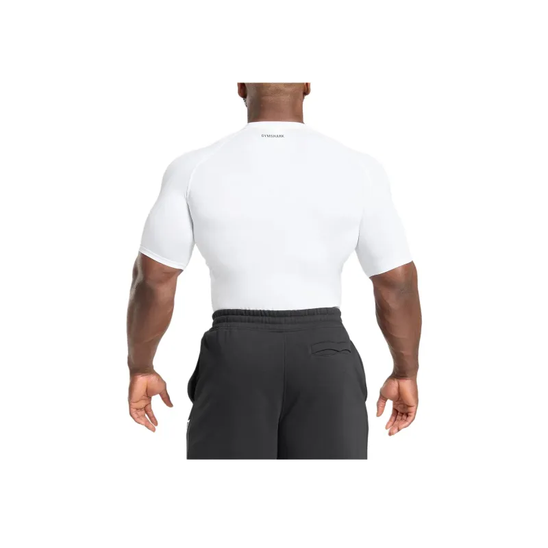 GYMSHARK Element Baselayer T Shirt Men's White-1
