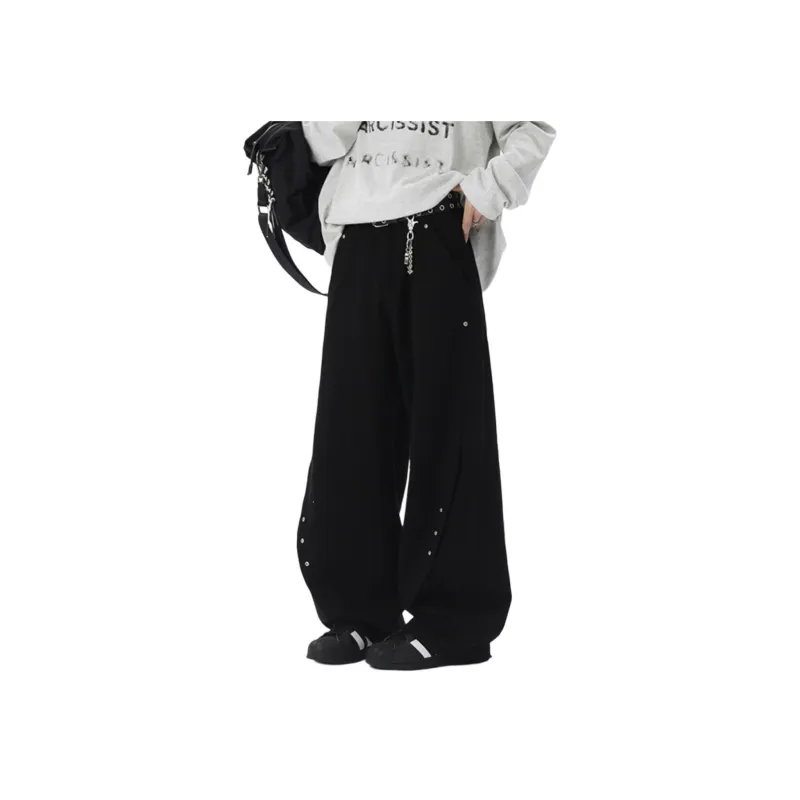 NEVER RULE Jeans Unisex-4
