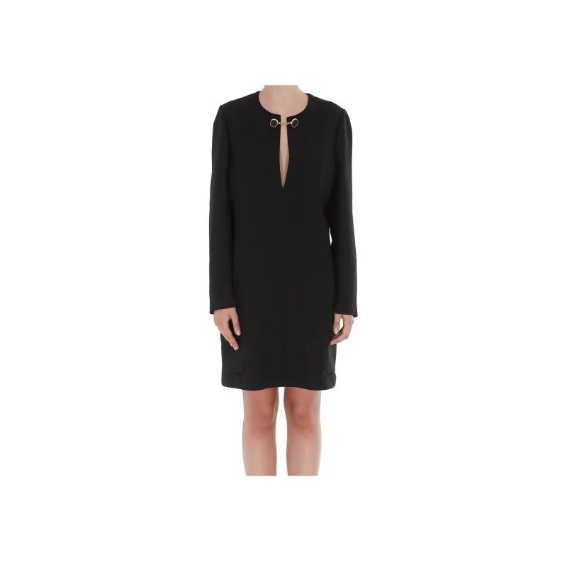 Stella McCartney Long-Sleeved Dresses Women's Black-1