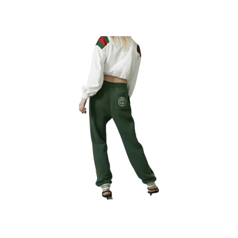 GUCCI Interlocking G Straight Leg Pants-1