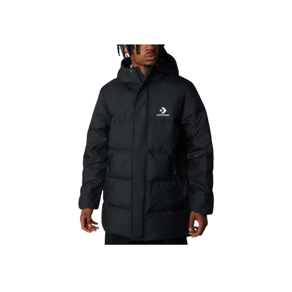 00s converse fur hood down jacket 平成 y2k 00s converse fur hood down jacket 平成 y2k - ジャケット