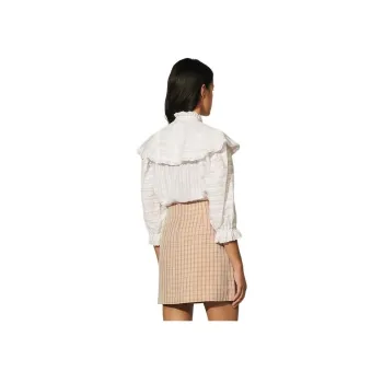 Sandro Casual Short Skirts Women's Nude