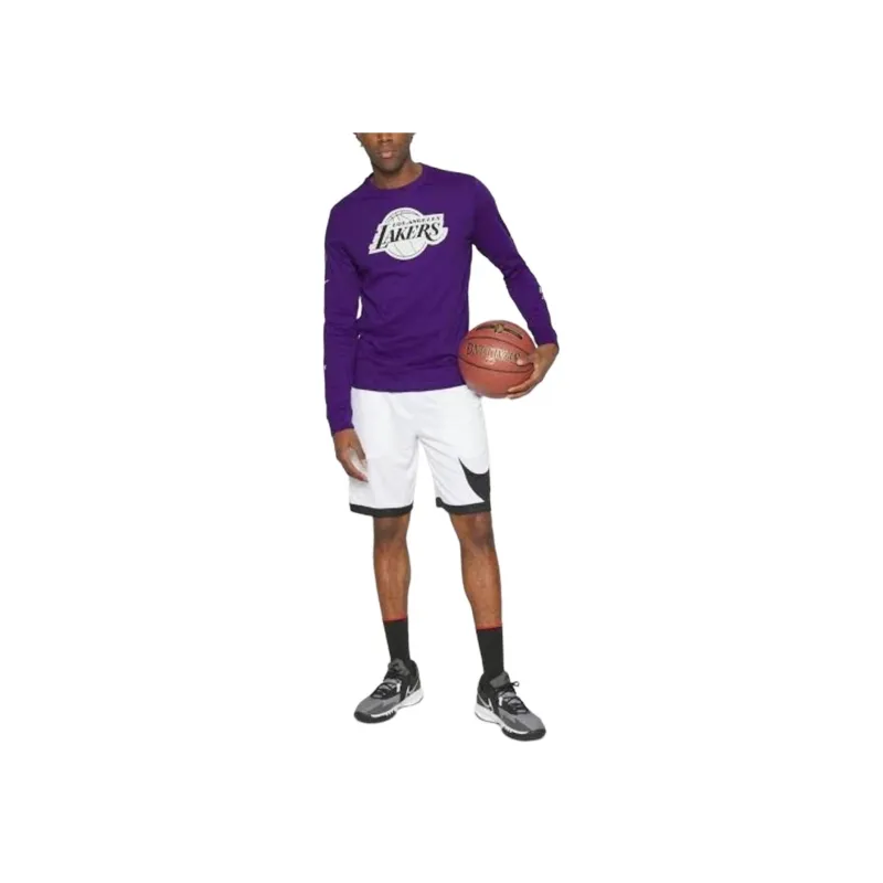 Nike Nba Los Angeles Lakers L/S T shirt-4
