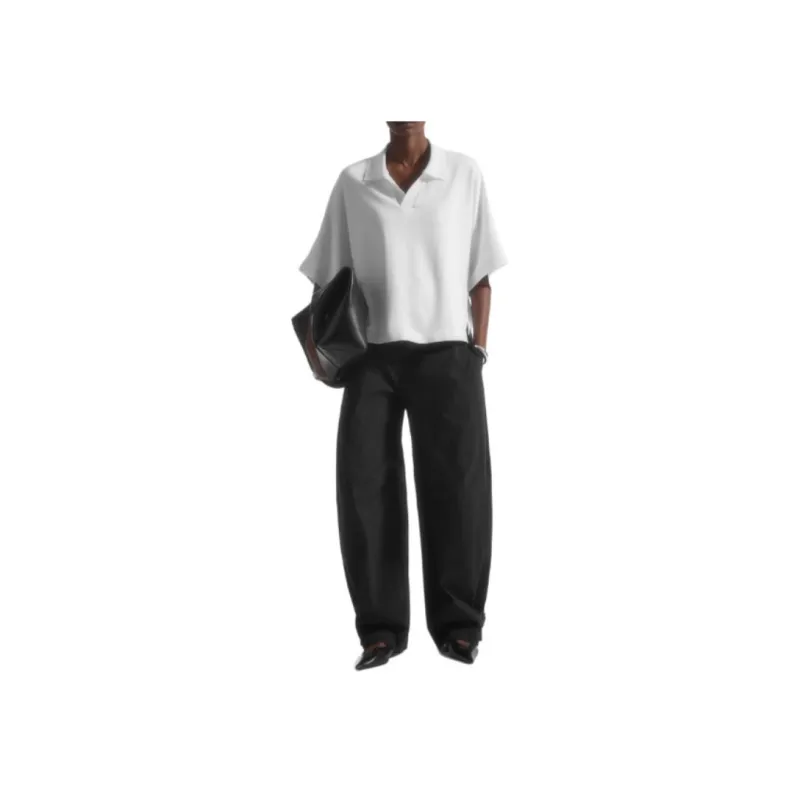 COS Polo Shirts Women's White-1