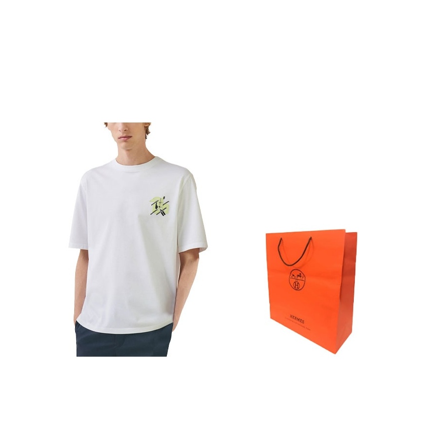 Represent White Hermes T-Shirt – Puffer Reds