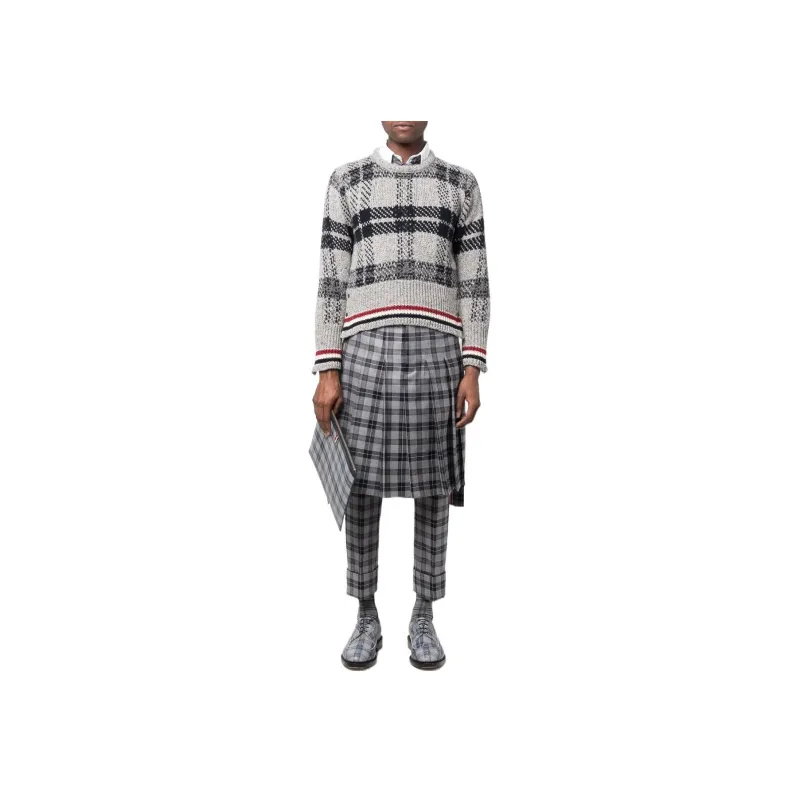 THOM BROWNE· Sweater Women's Dark Gray-1