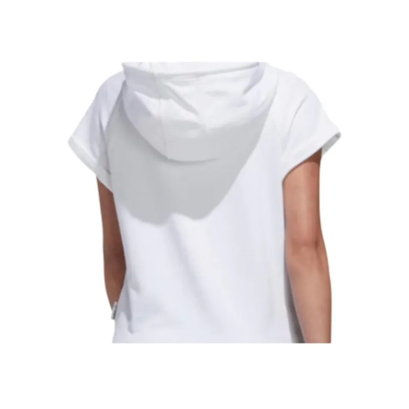 Adidas Neo Set in Sleeve T Shirt Women's White-4