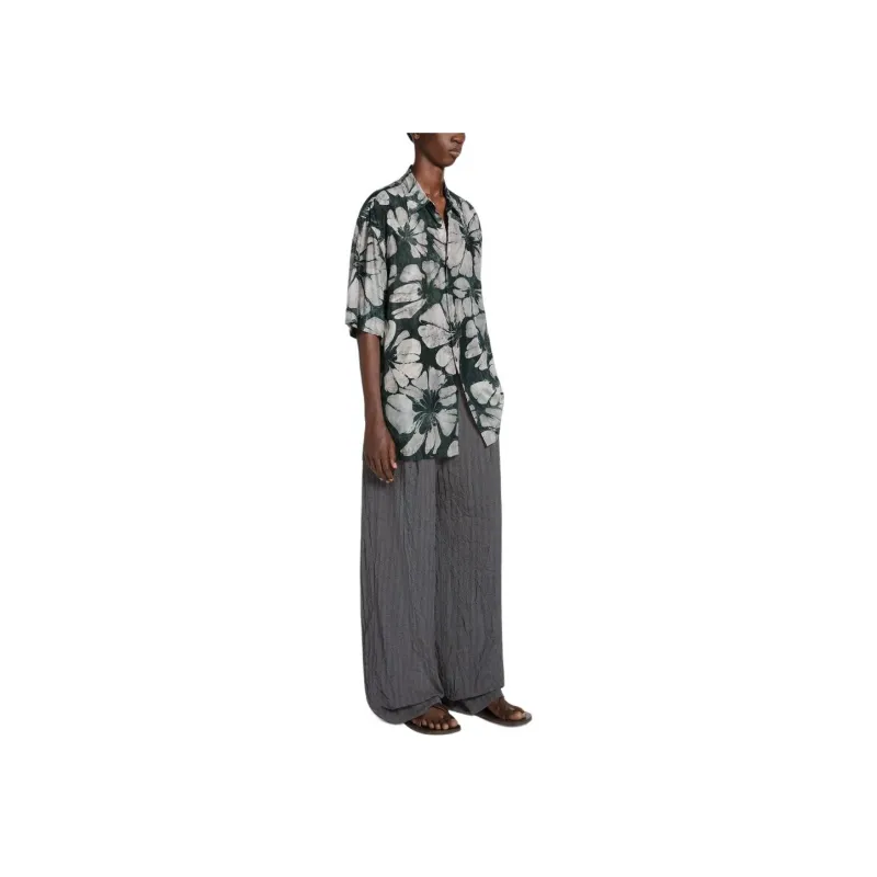 DRIES VAN NOTEN Cassidye Printed Short Sleeved Shirt-3
