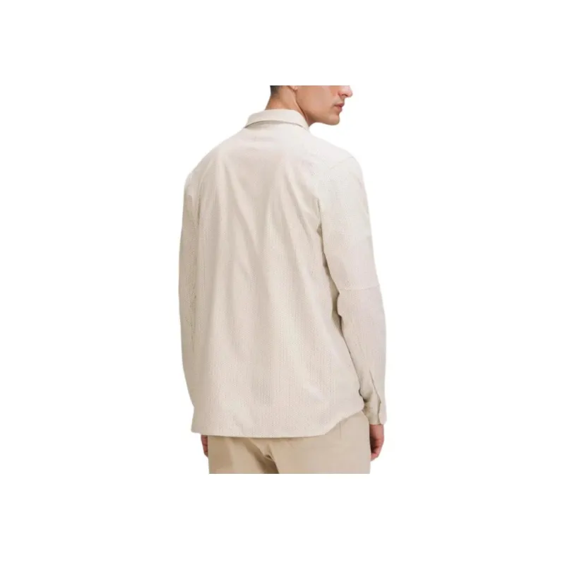 Lululemon Airing Easy Shirt Men's Albumin Tide Cyan-5