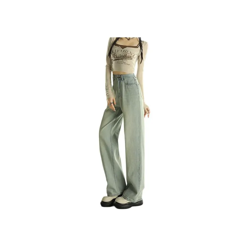 Concubine Zhu Jeans Women's Emerald Green-0