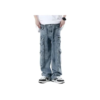 NHZN Jeans Unisex Blue