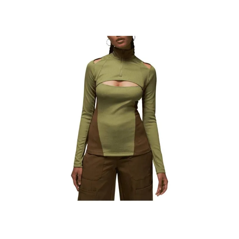 Jordan 23 Engineered 'Olive Green' Long sleeve Top-1