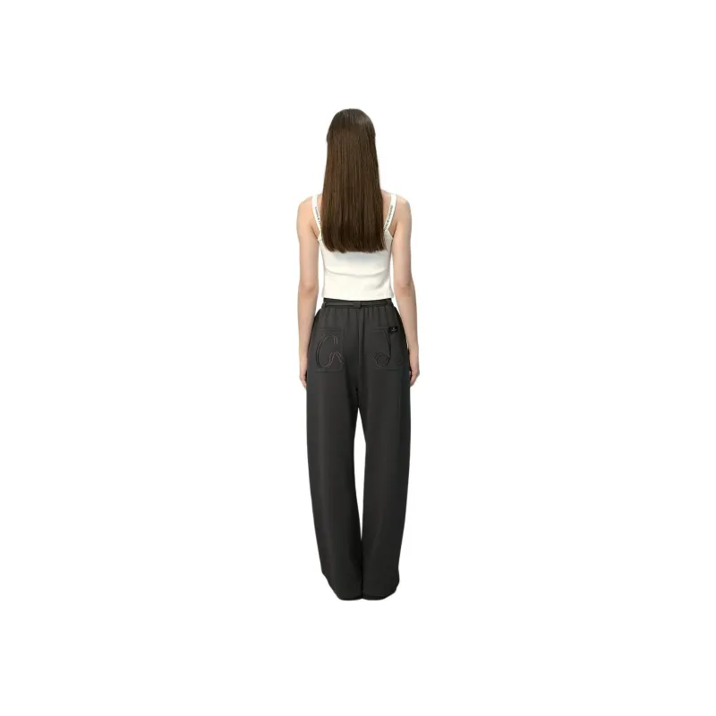 Charlie Luciano Casual Pants Women's Gray Box+Socks-2