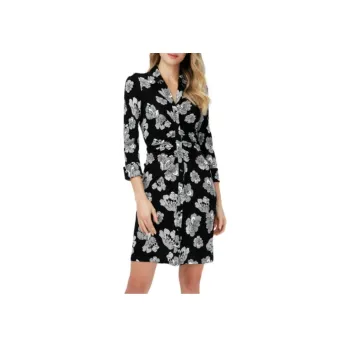 DVF Diane Von Furstenberg Long-Sleeved Dresses Women's Black