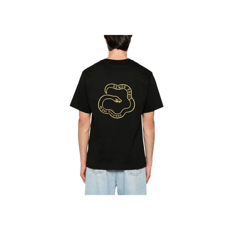 KENZO Logo embroidered T shirt-2