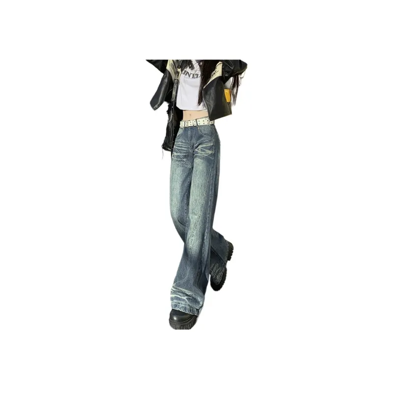 Kazakhstan Jeans Women's Vintage Blue-1