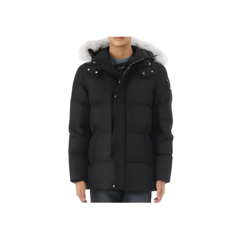 Moose Knuckles Down Jacket Men's Black-0