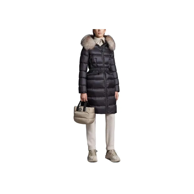 Moncler Down Jacket Women's Black-4