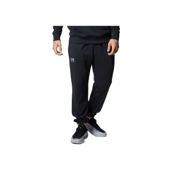 Under Armour Essential Knitted Sweatpants Men's Black / White002