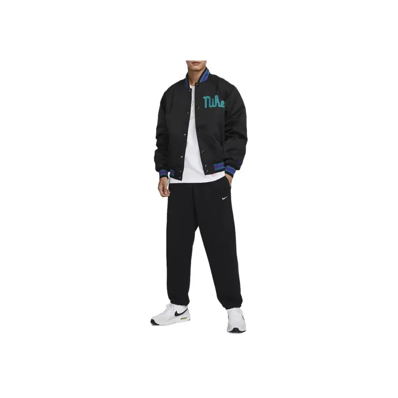 Nike Jackets Men Black-1