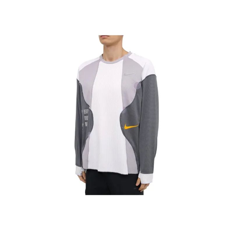 Nike ISPA T Shirts Men Gray-5