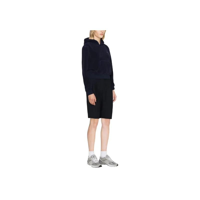 SPORTY & RICH Embroidered logo Polar Hoodie-3