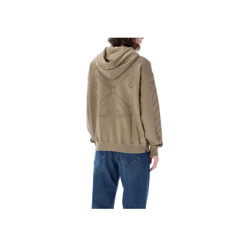 OFF WHITE Off Stitch Cotton Hoodie-3