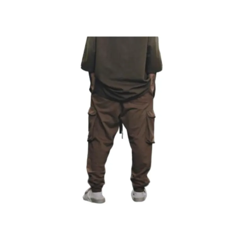 ZARA Samuel Ross Collaboration Cargo Pants Men Khaki-1