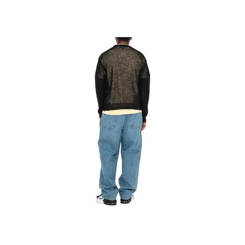 Stussy Loose Knit Logo Sweater-2