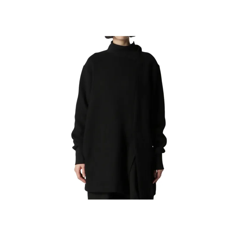 Yohji Yamamoto Asymmetric Long sleeve Minidress-2
