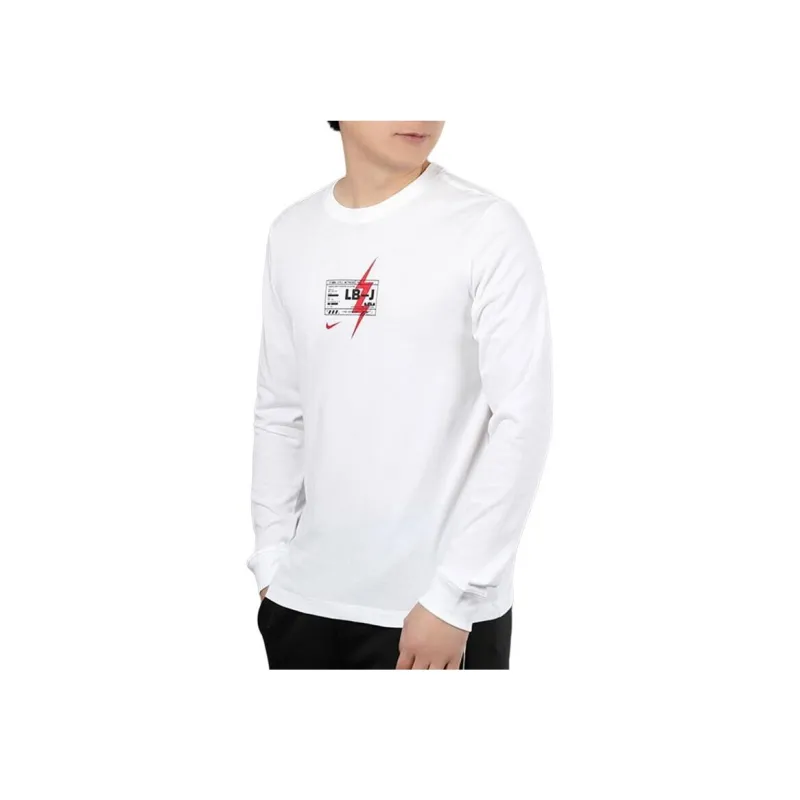 Nike Dri Fit T Shirts Men White-3