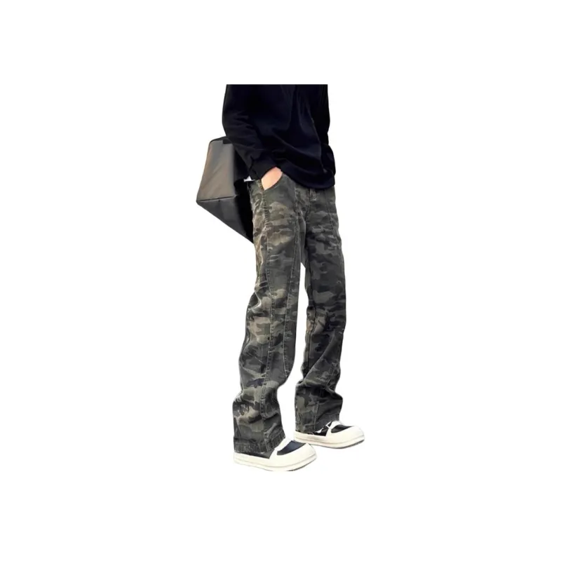 KVIV Jeans Men Army Green -0