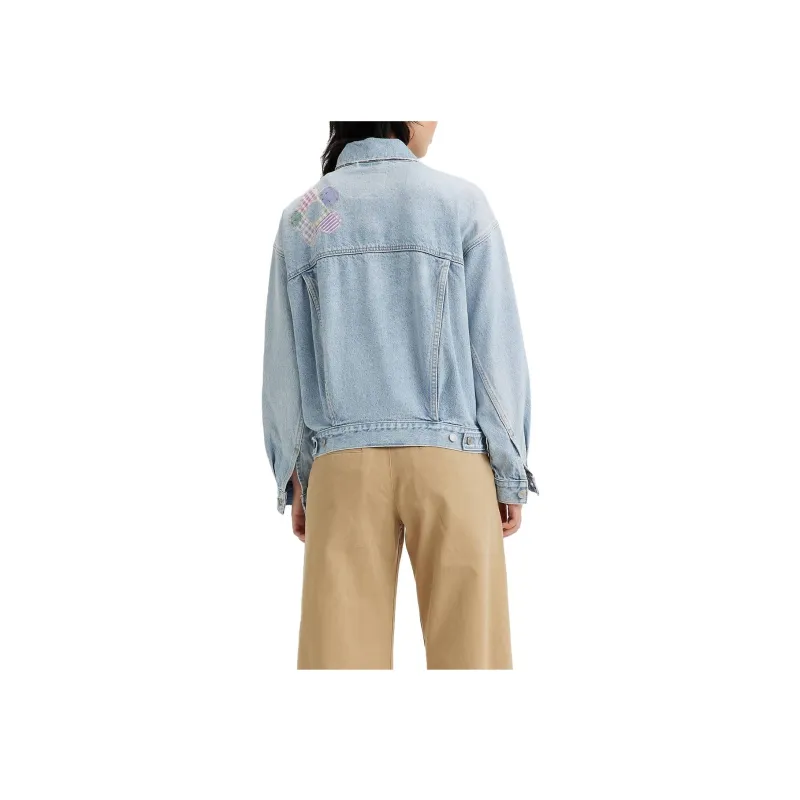 Levi's Denim Jacket Women's Light Blue-3