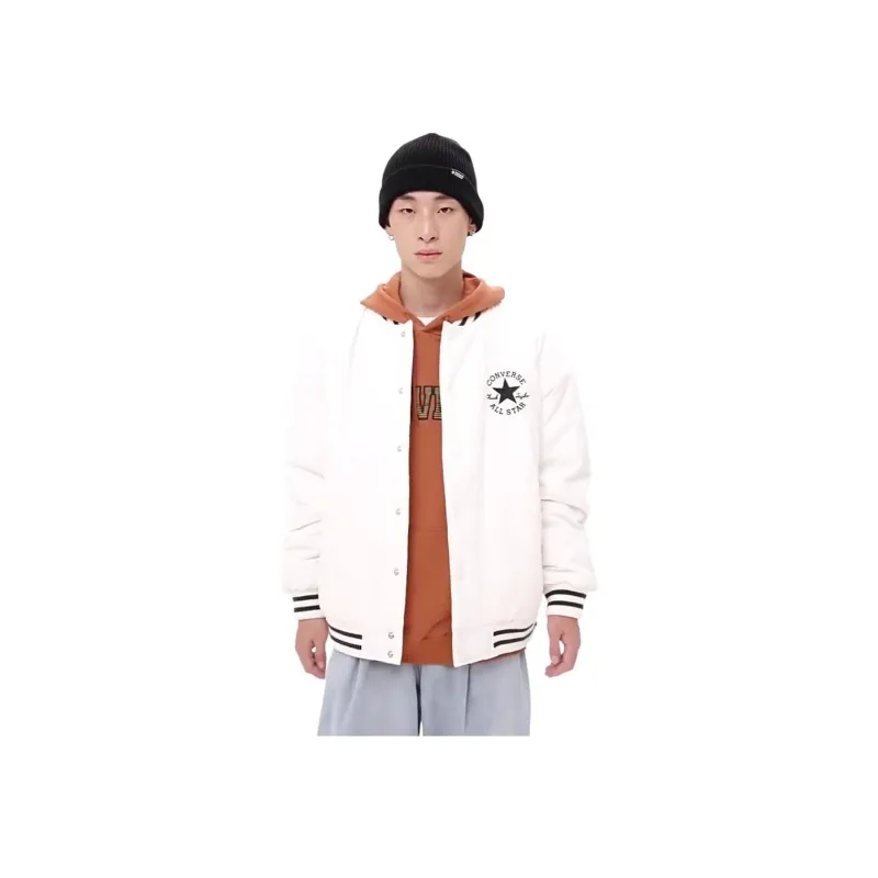 Converse Baseball Jacket Men's White-2