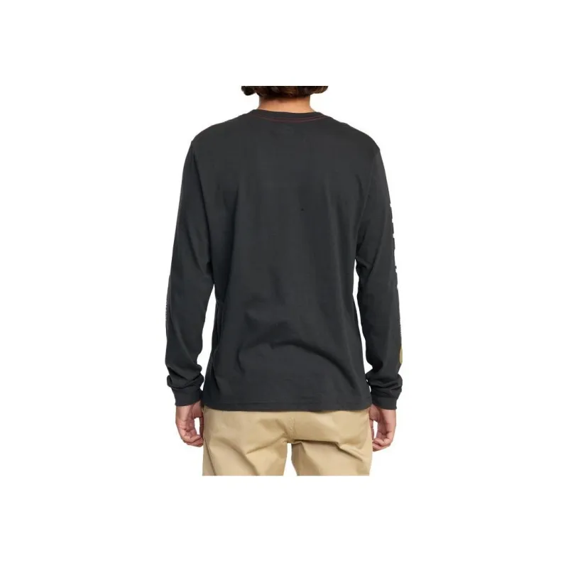 RVCA T-Shirts Men Black-3