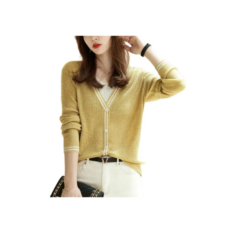 XWI Knitwear Women's Mustard Yellow-1