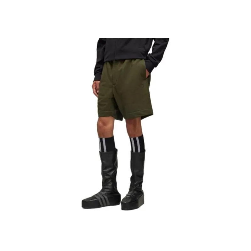 Y 3 Logo print Jersey Shorts-2