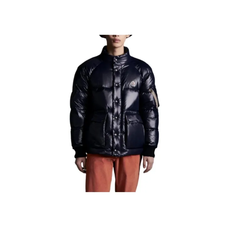 Moncler Down Jacket Men's Marine Blue-1