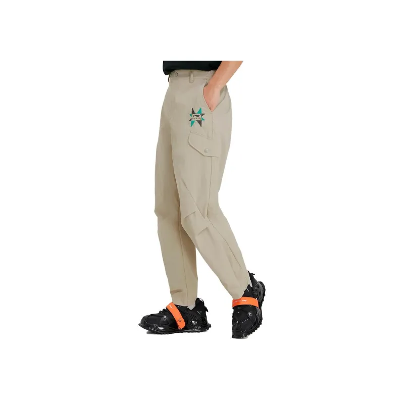 LiNing Casual Pants Men Khaki-3