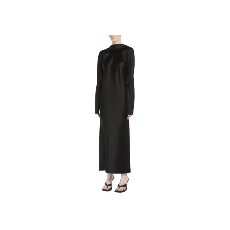 SportMax Long Sleeved Dresses Women's Black-1