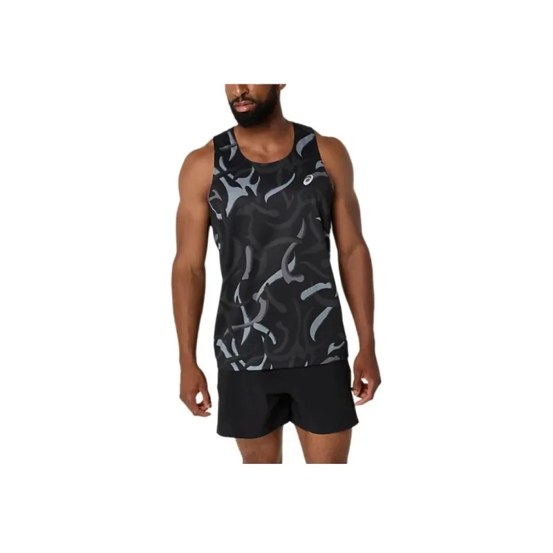 Asics Tank Tops Men Black-0
