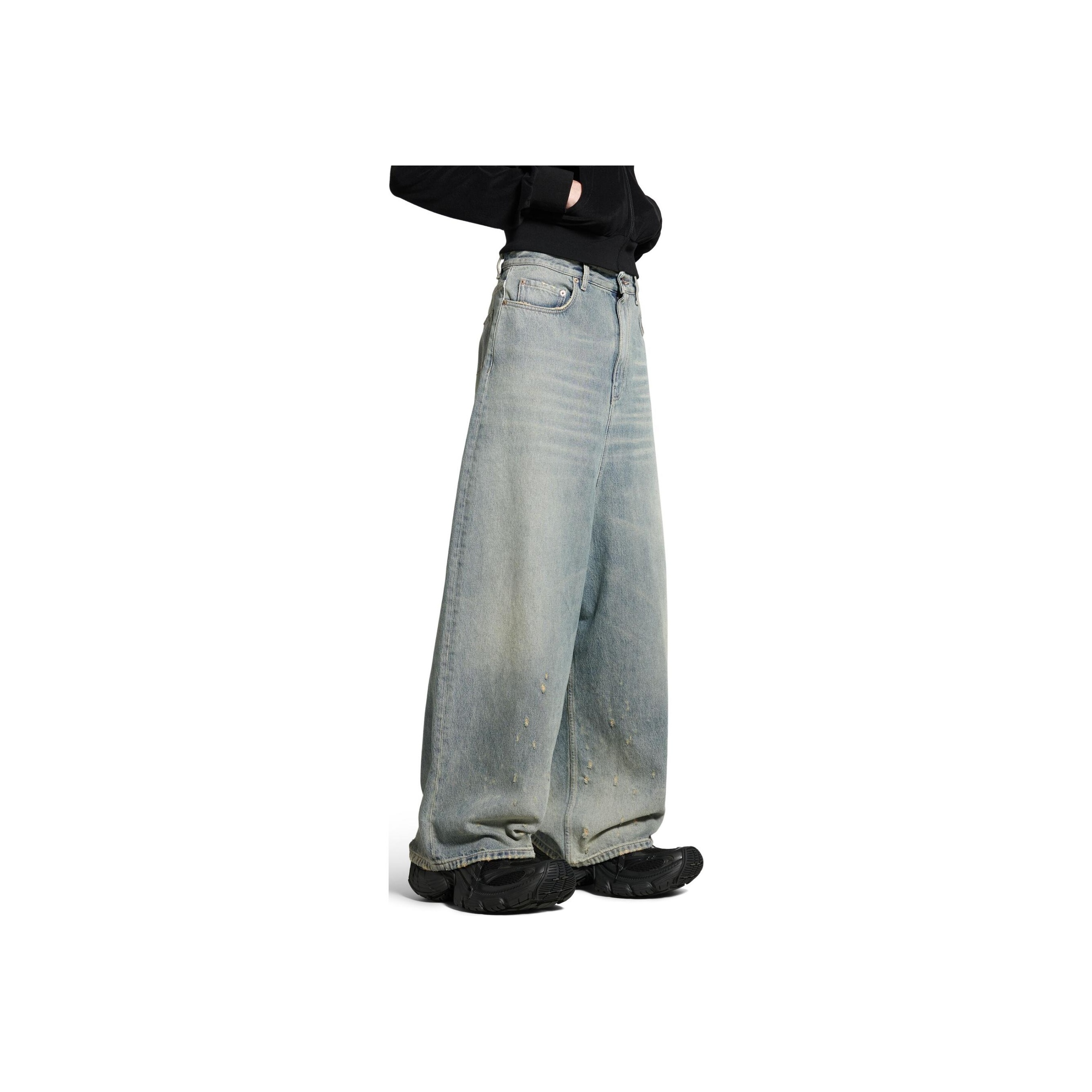 【BALENCIAGA】Low Crotch Jeans ロークロッチジーンズ BALENCIAGA】LOW CROTCH PANTS ロークロッチ パンツ (BALENCIAGA