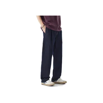 HIPANDA Jeans Men Dark Blue