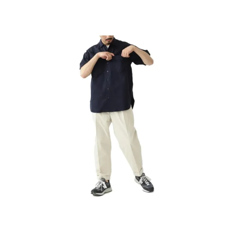 Beams Twill Classic Shirt-2