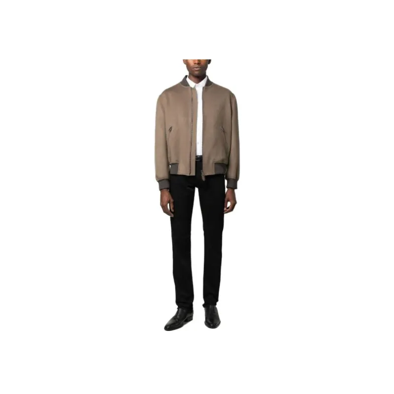 EMPORIO ARMANI Low Rise Tapered Leg Jeans-2