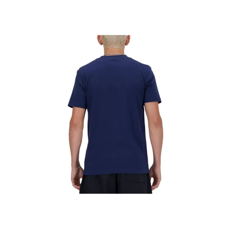 New Balance Sport Essentials Logo T Shirt T Shirt Men's Dark Blue-1